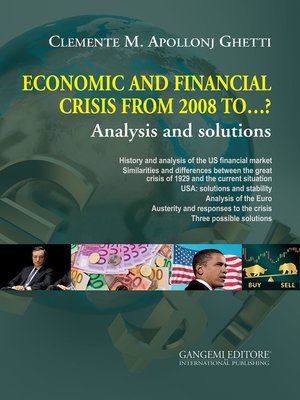 cover image of Economic and financial crisis from 2008 to ...?